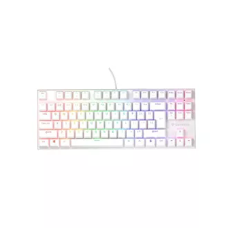 Genesis tichá herní klávesnice THOR 303/TKL/RGB/Outemu Peach Silent/Drátová USB/US layout/Bílá Genesis tichá herní klávesnice THOR 303/TKL/RGB/Outemu Peach Silent/Drátová USB/US layout/Bílá