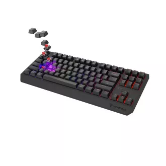 GENESIS herní klávesnice THOR 230/TKL/RGB/Outemu Red/Bezdrátová USB + Bluetooth/US layout/Černá GENESIS herní klávesnice THOR 230/TKL/RGB/Outemu Red/Bezdrátová USB + Bluetooth/US layout/Černá