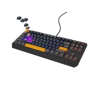 GENESIS herní klávesnice THOR 230/TKL/RGB/Outemu Panda/Drátová USB/US layout/Naval Blue Positive GENESIS herní klávesnice THOR 230/TKL/RGB/Outemu Panda/Drátová USB/US layout/Naval Blue Positive
