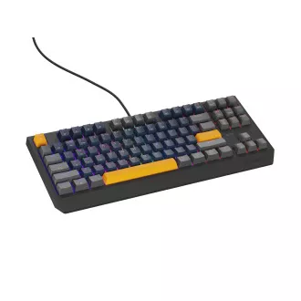 GENESIS herní klávesnice THOR 230/TKL/RGB/Outemu Panda/Drátová USB/US layout/Naval Blue Positive GENESIS herní klávesnice THOR 230/TKL/RGB/Outemu Panda/Drátová USB/US layout/Naval Blue Positive