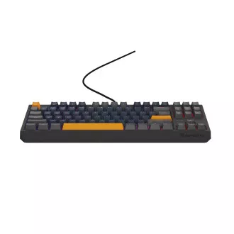GENESIS herní klávesnice THOR 230/TKL/RGB/Outemu Panda/Drátová USB/US layout/Naval Blue Positive GENESIS herní klávesnice THOR 230/TKL/RGB/Outemu Panda/Drátová USB/US layout/Naval Blue Positive