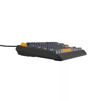GENESIS herní klávesnice THOR 230/TKL/RGB/Outemu Panda/Drátová USB/US layout/Naval Blue Positive GENESIS herní klávesnice THOR 230/TKL/RGB/Outemu Panda/Drátová USB/US layout/Naval Blue Positive