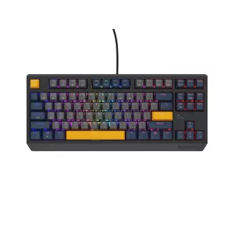 GENESIS herní klávesnice THOR 230/TKL/RGB/Outemu Panda/Drátová USB/US layout/Naval Blue Negative GENESIS herní klávesnice THOR 230/TKL/RGB/Outemu Panda/Drátová USB/US layout/Naval Blue Negative