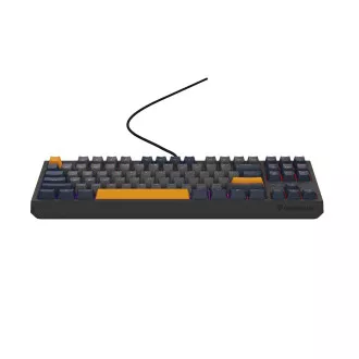 GENESIS herní klávesnice THOR 230/TKL/RGB/Outemu Panda/Drátová USB/US layout/Naval Blue Negative GENESIS herní klávesnice THOR 230/TKL/RGB/Outemu Panda/Drátová USB/US layout/Naval Blue Negative