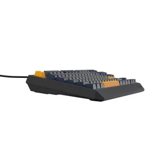 GENESIS herní klávesnice THOR 230/TKL/RGB/Outemu Panda/Drátová USB/US layout/Naval Blue Negative GENESIS herní klávesnice THOR 230/TKL/RGB/Outemu Panda/Drátová USB/US layout/Naval Blue Negative