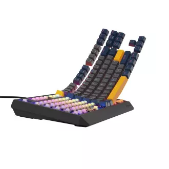 GENESIS herní klávesnice THOR 230/TKL/RGB/Outemu Panda/Drátová USB/US layout/Naval Blue Negative GENESIS herní klávesnice THOR 230/TKL/RGB/Outemu Panda/Drátová USB/US layout/Naval Blue Negative