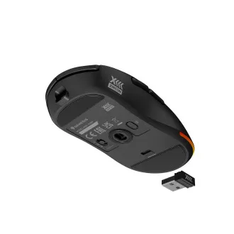 Genesis herní bezdrátová myš ZIRCON XIII/Herní/Optická/26 000 DPI/Bezdrátové USB/Černá Genesis herní bezdrátová myš ZIRCON XIII/Herní/Optická/26 000 DPI/Bezdrátové USB/Černá
