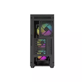 Počítačová skříň Genesis DIAXID 605 ARGB/Midi Tower/Transpar./Černá Počítačová skříň Genesis DIAXID 605 ARGB/Midi Tower/Transpar./Černá