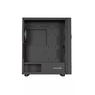 Počítačová skříň Genesis DIAXID 605 ARGB/Midi Tower/Transpar./Černá Počítačová skříň Genesis DIAXID 605 ARGB/Midi Tower/Transpar./Černá