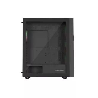 Počítačová skříň Genesis DIAXID 605 ARGB/Midi Tower/Transpar./Černá Počítačová skříň Genesis DIAXID 605 ARGB/Midi Tower/Transpar./Černá