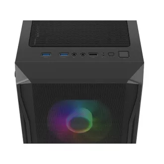 PC skříň Fury SHOBO/Midi Tower/Transpar./Černá PC skříň Fury SHOBO/Midi Tower/Transpar./Černá