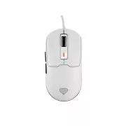 Genesis herní myš KRYPTON 660/Herní/Optická/12 000 DPI/Drátové USB-A/Bílá