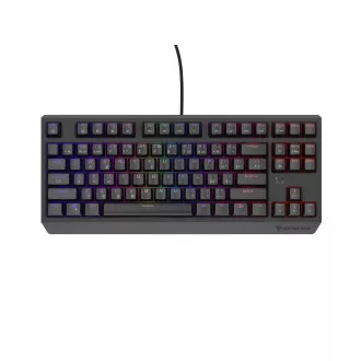 Herní klávesnice Genesis THOR 230/TKL/RGB/Outemu Red/Drátové USB-A/CZ-SK layout/Černá Herní klávesnice Genesis THOR 230/TKL/RGB/Outemu Red/Drátové USB-A/CZ-SK layout/Černá