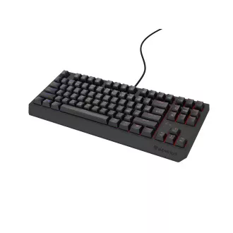 Herní klávesnice Genesis THOR 230/TKL/RGB/Outemu Red/Drátové USB-A/CZ-SK layout/Černá Herní klávesnice Genesis THOR 230/TKL/RGB/Outemu Red/Drátové USB-A/CZ-SK layout/Černá