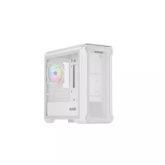 Počítačová skříň Genesis IRID 503 ARGB LITE/Mini Tower/Transpar./Bílá