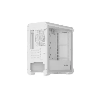 Počítačová skříň Genesis IRID 503 ARGB LITE/Mini Tower/Transpar./Bílá