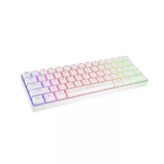 Genesis herní klávesnice THOR 660 G2/Gateron Red/USB+BT/US layout/Bílá Genesis herní klávesnice THOR 660 G2/Gateron Red/USB+BT/US layout/Bílá