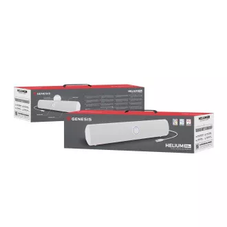 Genesis herní soundbar HELIUM 312BT/Bílá/Stereo/10W Genesis herní soundbar HELIUM 312BT/Bílá/Stereo/10W