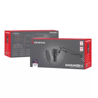 Streamovací mikrofon Genesis RADIUM 400 G2, USB