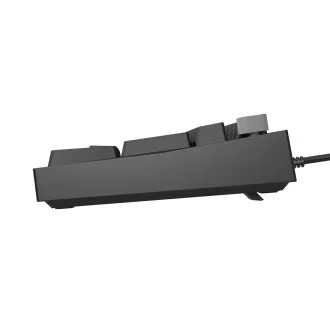 Herní mechanická klávesnice Genesis THOR 404/RGB/Outemu Peach Silent/Drátové USB-A/US layout/Černá Herní mechanická klávesnice Genesis THOR 404/RGB/Outemu Peach Silent/Drátové USB-A/US layout/Černá