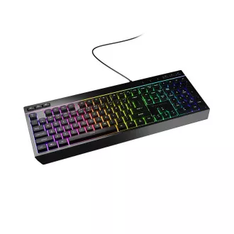 Herní klávesnice Genesis RHOD 530/RGB/Drátové USB-A/US/Černá Herní klávesnice Genesis RHOD 530/RGB/Drátové USB-A/US/Černá