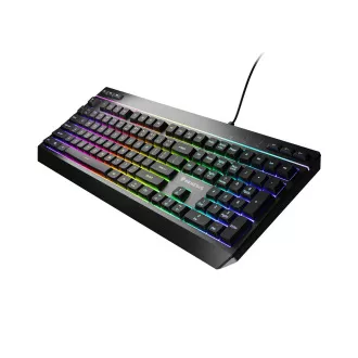 Herní klávesnice Genesis RHOD 530/RGB/Drátové USB-A/US/Černá Herní klávesnice Genesis RHOD 530/RGB/Drátové USB-A/US/Černá