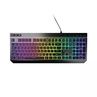 Herní klávesnice Genesis RHOD 530/RGB/Drátové USB-A/US/Černá Herní klávesnice Genesis RHOD 530/RGB/Drátové USB-A/US/Černá