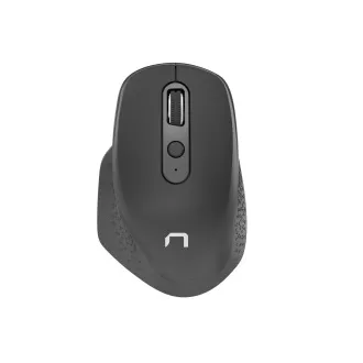 Natec optická myš FALCON/Kancelářská/Optická/Pro praváky/3 200 DPI/Bezdrátové Bluetooth/Černá