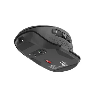 Natec optická myš FALCON/Kancelářská/Optická/Pro praváky/3 200 DPI/Bezdrátové Bluetooth/Černá
