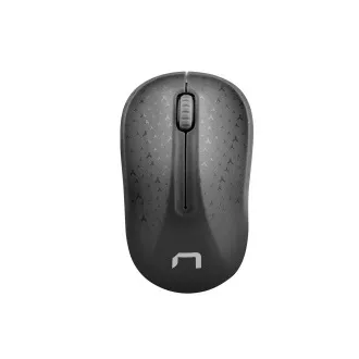 Natec optická myš TOUCAN/1600 DPI/Kancelářská/Optická/1 600 DPI/Bezdrátová USB/Černá