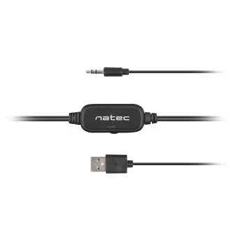Natec reproduktory COUGAR/Stereo/6W/Černá
