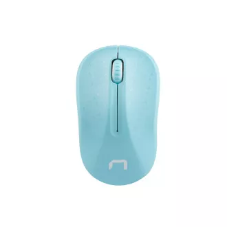Natec optická myš TOUCAN/1600 DPI/Cestovní/Optická/1 600 DPI/Bezdrátová USB/Bílá-modrá Natec optická myš TOUCAN/1600 DPI/Cestovní/Optická/1 600 DPI/Bezdrátová USB/Bílá-modrá