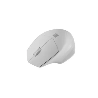 Natec optická myš SISKIN 2/Kancelářská/Optická/Pro praváky/1 600 DPI/USB+BT/Bílá