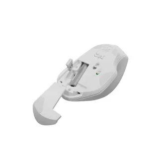 Natec optická myš SISKIN 2/Kancelářská/Optická/Pro praváky/1 600 DPI/USB+BT/Bílá