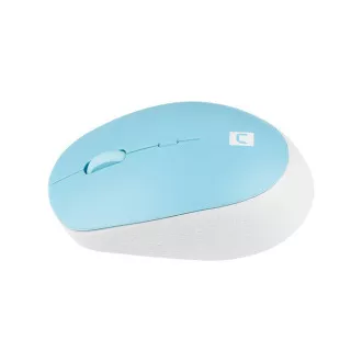 Natec optická myš HARRIER 2/1600 DPI/Kancelářská/Optická/1 600 DPI/Bezdrátová Bluetooth/Světle modrá