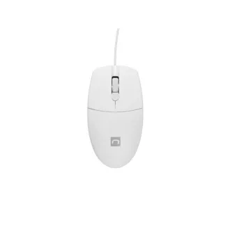 Natec optická myš RUFF 2/1 000 DPI/Kancelářská/Optická/1 000 DPI/Drátová USB/Bílá Natec optická myš RUFF 2/1 000 DPI/Kancelářská/Optická/1 000 DPI/Drátová USB/Bílá