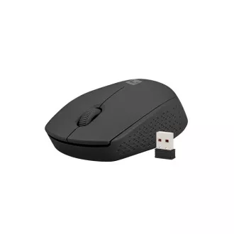 Myš Natec STORK/Kancelářská/Optická/1 600 DPI/Bezdrátová USB/Černá Myš Natec STORK/Kancelářská/Optická/1 600 DPI/Bezdrátová USB/Černá