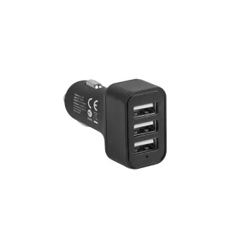 Natec nabíječka do auta CONEY, 2XUSB, 1XUSB-C, 84W