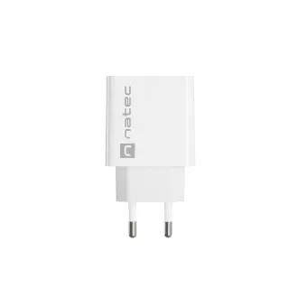 Universální nabíječka Natec RIBERA 18W 1X USB-A, bílá Universální nabíječka Natec RIBERA 18W 1X USB-A, bílá