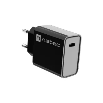 Universální nabíječka Natec RIBERA 20W 1X USB-C, černá