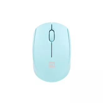 Myš Natec STORK/Kancelářská/Optická/1 600 DPI/Bezdrátová USB/Modrá