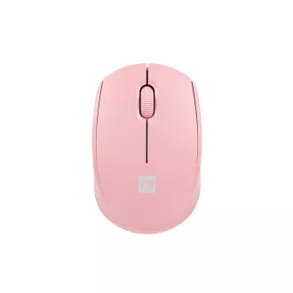Myš Natec STORK/Kancelářská/Optická/1 600 DPI/Bezdrátová USB/Růžová Myš Natec STORK/Kancelářská/Optická/1 600 DPI/Bezdrátová USB/Růžová