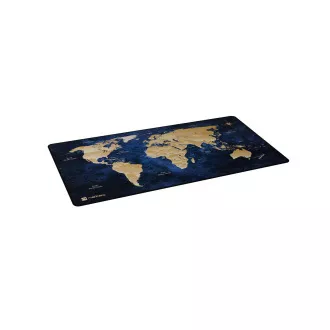 Maxi podložka pod myš Natec WORLD, 80x40cm, modrá Maxi podložka pod myš Natec WORLD, 80x40cm, modrá