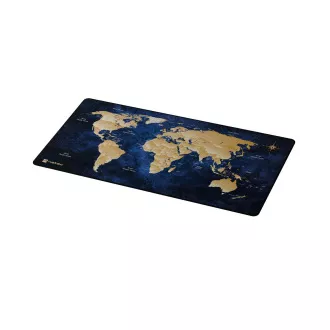 Maxi podložka pod myš Natec WORLD, 80x40cm, modrá Maxi podložka pod myš Natec WORLD, 80x40cm, modrá