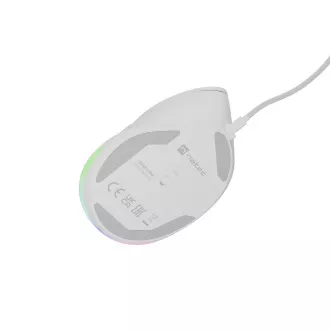 Vertikální myš Natec CRAKE 2 PRO/Vertikální/Optická/Pro praváky/12 400 DPI/Drátové USB-A/Bílá Vertikální myš Natec CRAKE 2 PRO/Vertikální/Optická/Pro praváky/12 400 DPI/Drátové USB-A/Bílá
