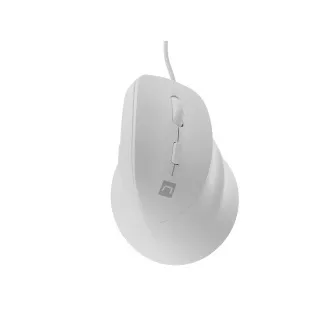 Vertikální myš Natec CRAKE 2 PRO/Vertikální/Optická/Pro praváky/12 400 DPI/Drátové USB-A/Bílá Vertikální myš Natec CRAKE 2 PRO/Vertikální/Optická/Pro praváky/12 400 DPI/Drátové USB-A/Bílá