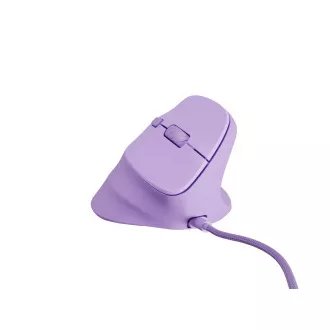 Vertikální myš Natec CRAKE 2 PRO/Vertikální/Optická/Pro praváky/12 400 DPI/Drátové USB-A/Fialová Vertikální myš Natec CRAKE 2 PRO/Vertikální/Optická/Pro praváky/12 400 DPI/Drátové USB-A/Fialová