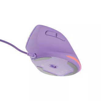 Vertikální myš Natec CRAKE 2 PRO/Vertikální/Optická/Pro praváky/12 400 DPI/Drátové USB-A/Fialová Vertikální myš Natec CRAKE 2 PRO/Vertikální/Optická/Pro praváky/12 400 DPI/Drátové USB-A/Fialová