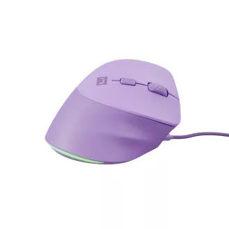 Vertikální myš Natec CRAKE 2 PRO/Vertikální/Optická/Pro praváky/12 400 DPI/Drátové USB-A/Fialová Vertikální myš Natec CRAKE 2 PRO/Vertikální/Optická/Pro praváky/12 400 DPI/Drátové USB-A/Fialová