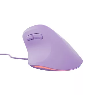 Vertikální myš Natec CRAKE 2 PRO/Vertikální/Optická/Pro praváky/12 400 DPI/Drátové USB-A/Fialová Vertikální myš Natec CRAKE 2 PRO/Vertikální/Optická/Pro praváky/12 400 DPI/Drátové USB-A/Fialová